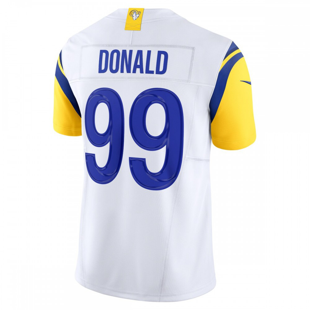Aaron Donald Los Angeles Rams Nike Vapor F.U.S.E. Limited Jersey - White-GridironStore